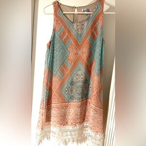 Extra Small dress with a beautiful pattern